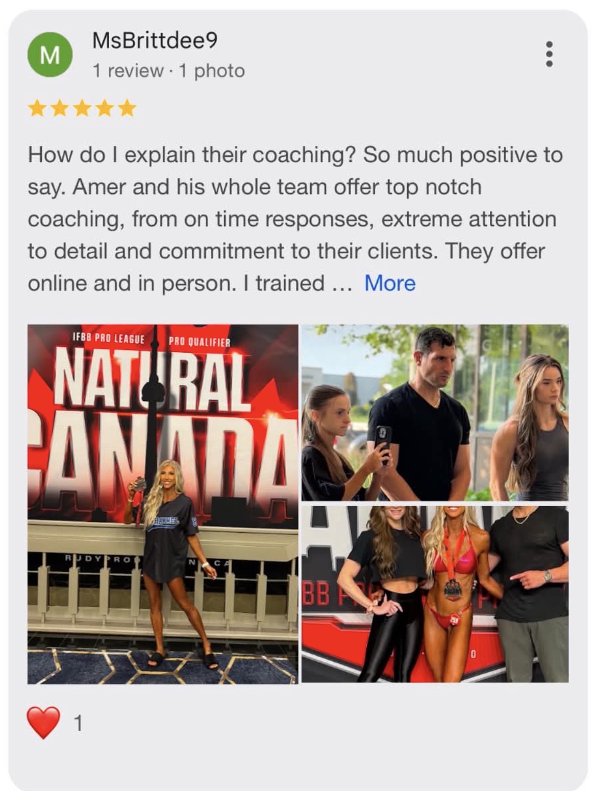 Hammer Fitness Client Review